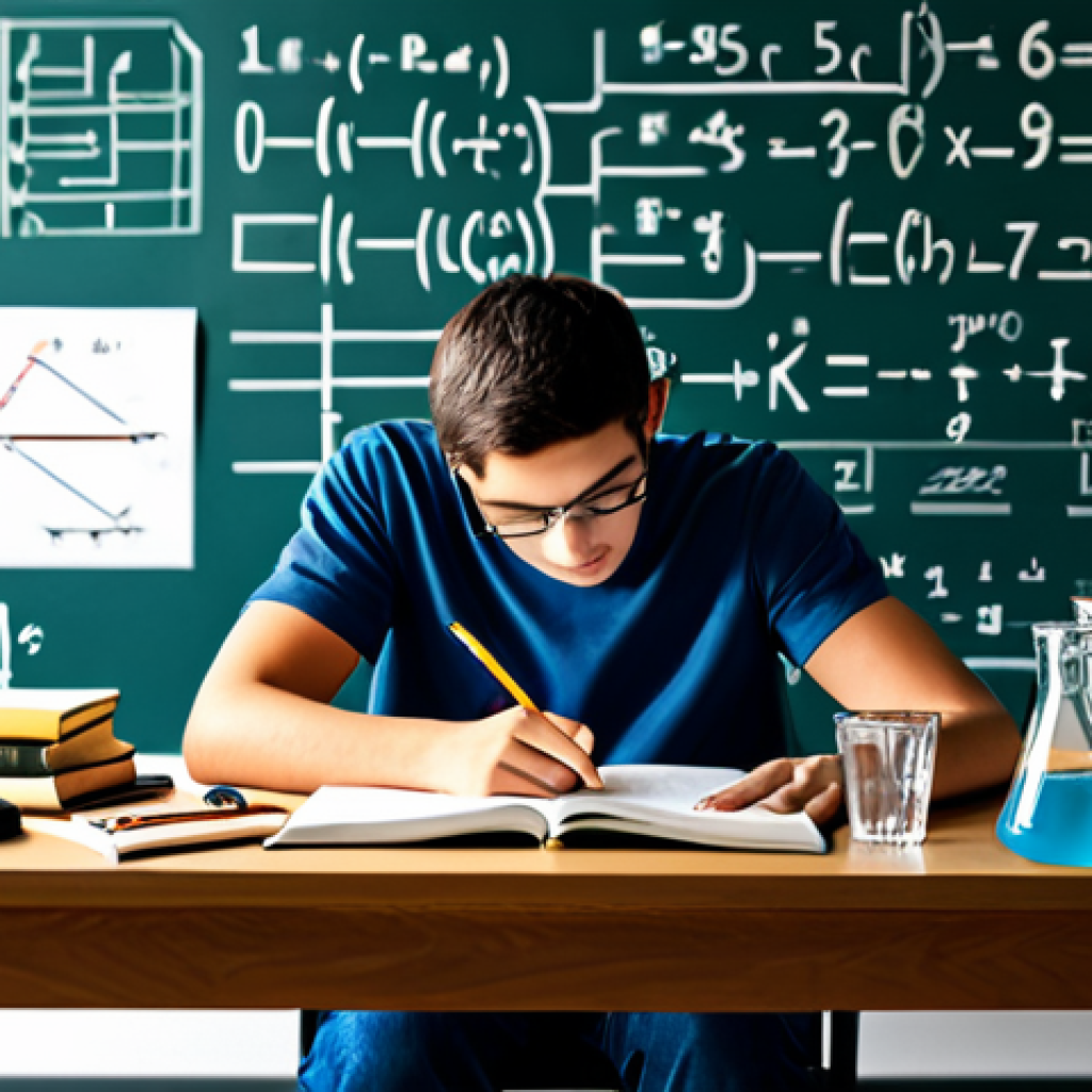 **

"A chemical engineering student diligently studying textbooks and notes at a desk. The scene is brightly lit, showcasing equations and diagrams. Include beakers and lab equipment in the background to represent hands-on learning. Style: Educational illustration, emphasizing the importance of a strong academic foundation."

**