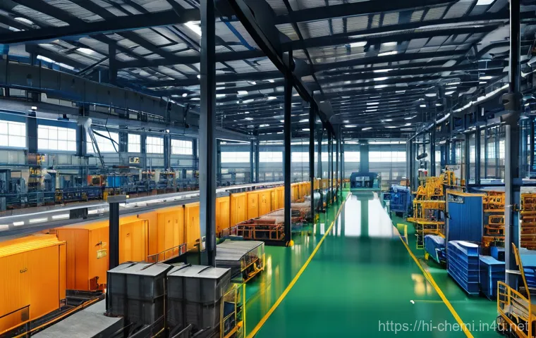 화학공학 환경 규제 준수 - Here are three detailed image prompts in English, keeping all guidelines in mind: